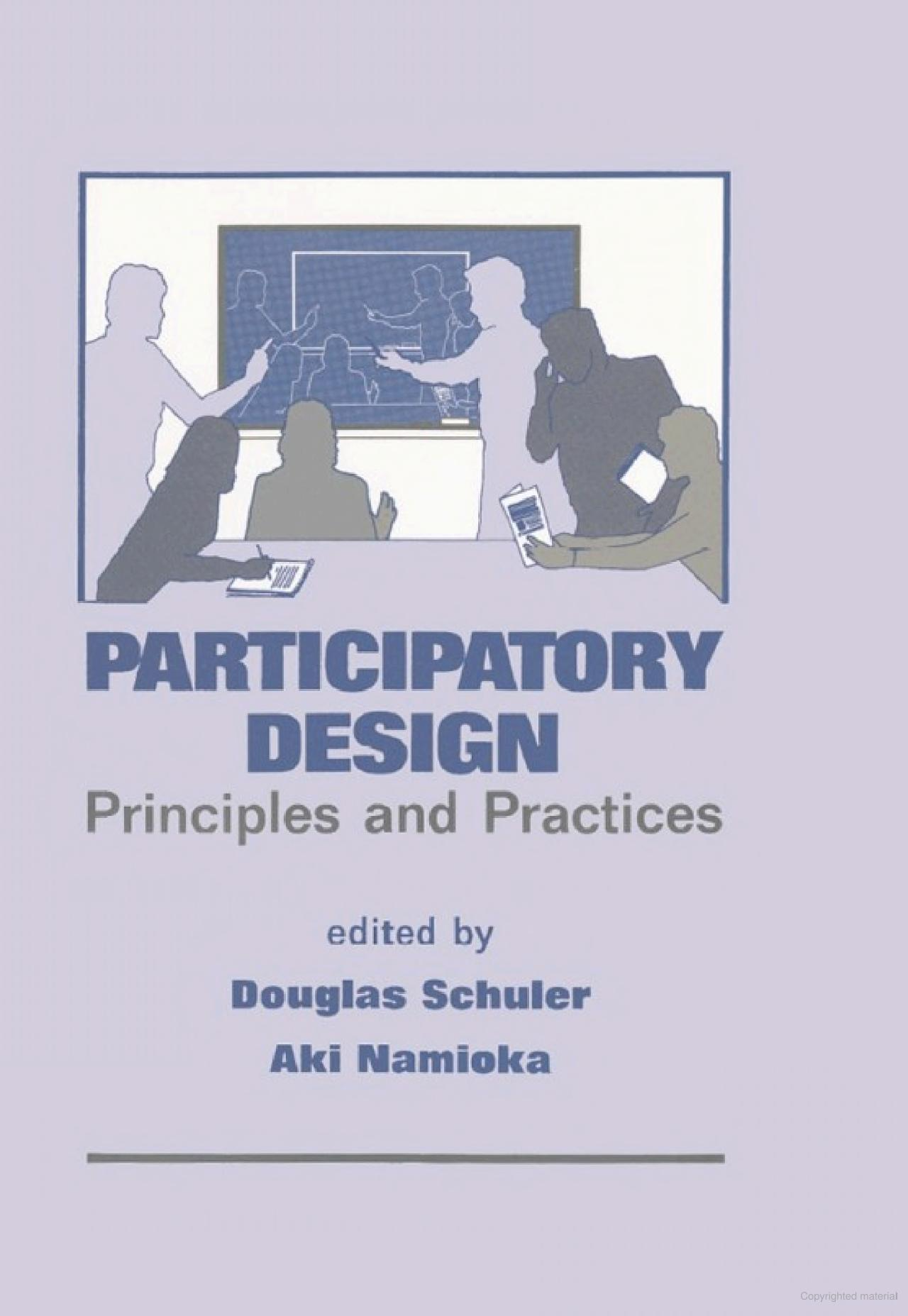 Participatory Design Principles and Practices cover
